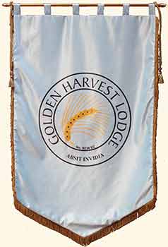 Golden Harvest Lodge Banner