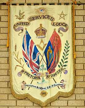United Services Lodge Banner