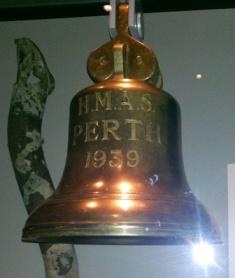 Australian War Museum Bell of the HMAS Perth