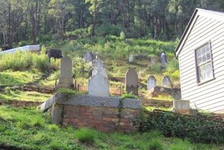 graves at Walhalla Victoria Australia