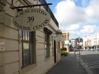 The Launceston Masonic Centre  39 Brisbane Street, Launceston, Tasmania.