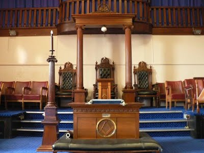 Tasmanian Masonic Lodge Room