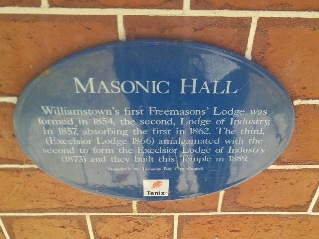 Willamstown Historic Building Marker