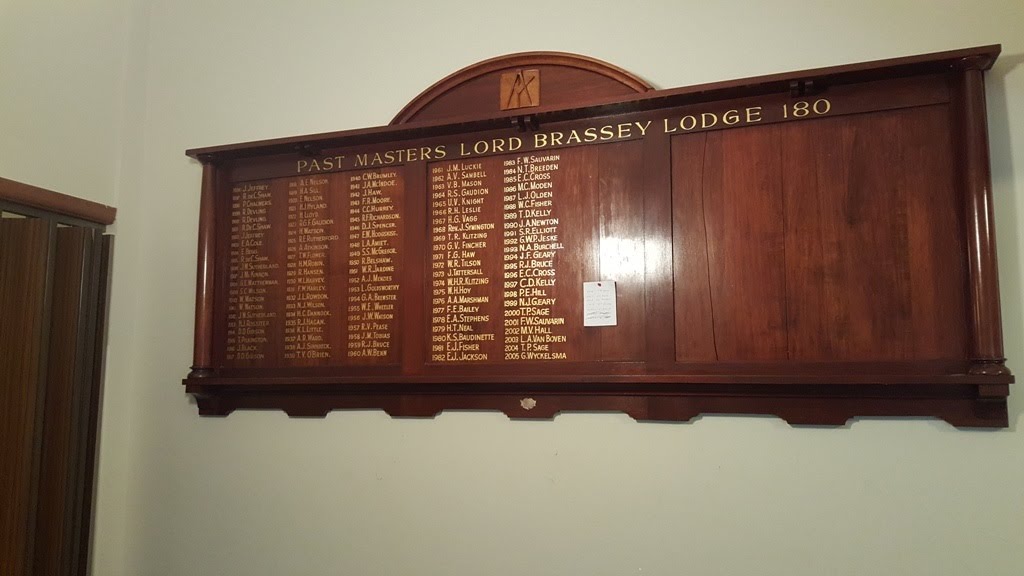 Past Masters Lord Brassey Lodge 180