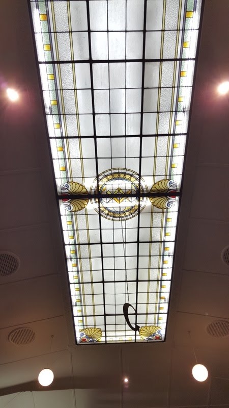 Masonic Stain Glass Ceiling