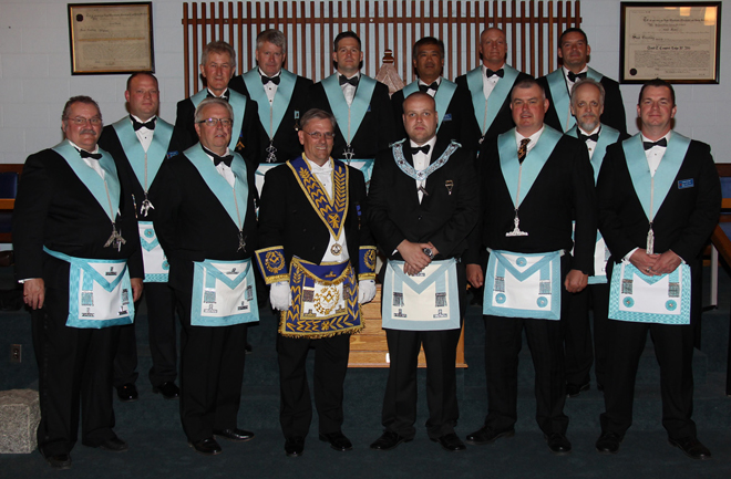 Installation of Officers 2015 - David T. Campbell Lodge No. 706 GRC