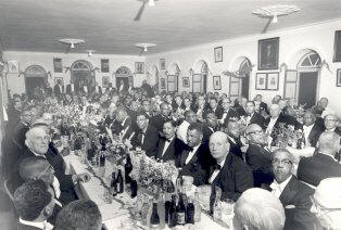 Harmony after a meeting of the District Grand Lodge of Barbados - 1961