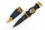 Sgian Dubh Limited Edition - Gold Plated
