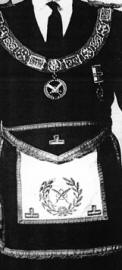 Regalia of the Secretary of an English Lodge