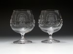 Crystal Brandy Glasses - 275th Anniversary