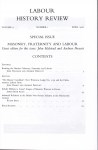 Labour History Review Contents