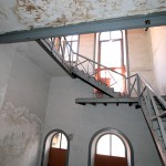 La escalera tiene un alto componente ritual en el Templo Masónico