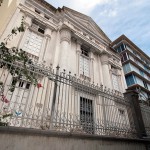 Vista del Templo Masónico cuya construcción se terminó en la primavera de 1923