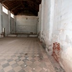 Vista de los desperfectos del Salón de Tenidas del Templo Masónico