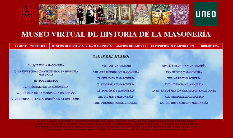 Masonería: Museo virtual de historia de la masonería