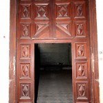 Puerta de acceso al Salón de Tenidas del Templo Masónico