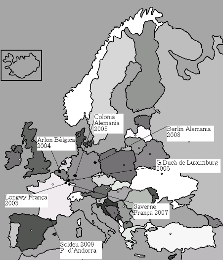 Història Tinguda Maçònica Europea