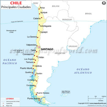 masoneria en Chile maps